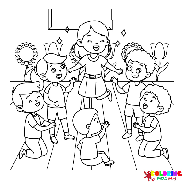 Preschool Coloring Pages