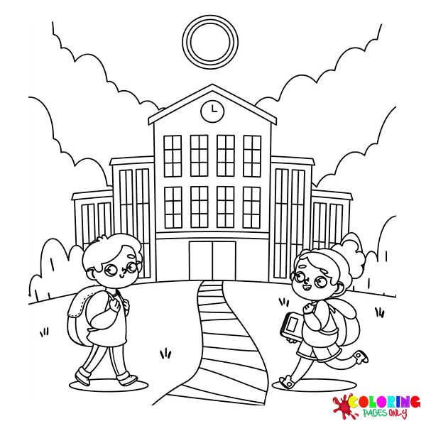 School Coloring Pages