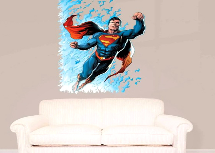 Turning Into A Superman Wall Decal 