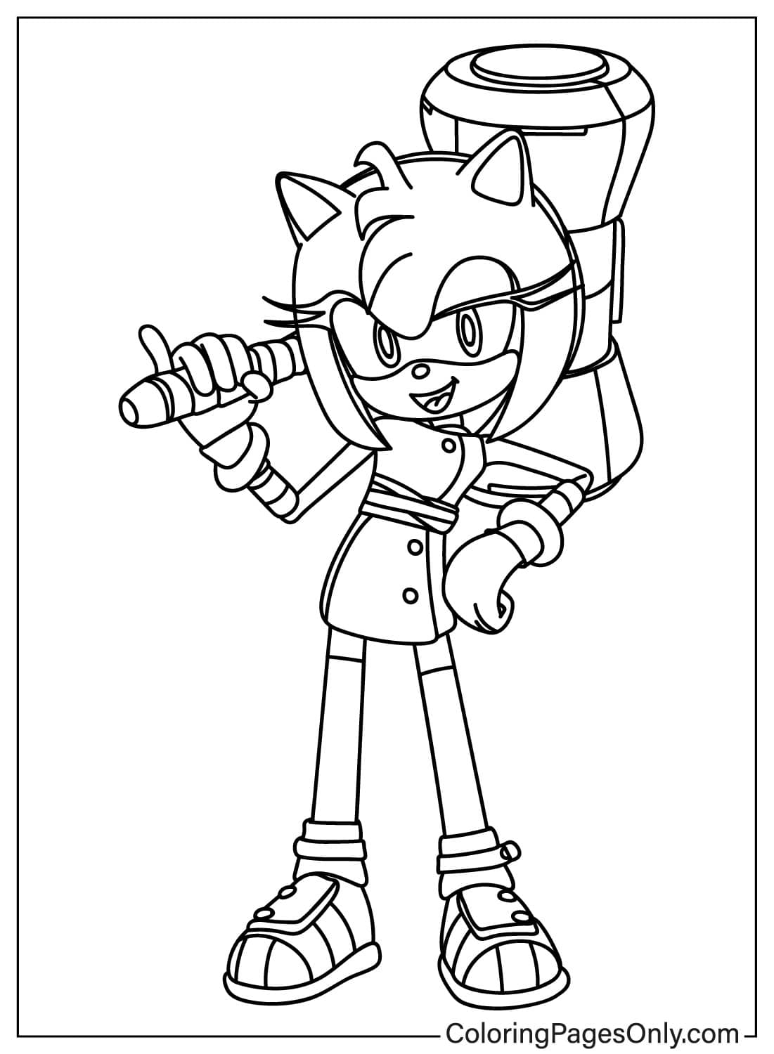 20 Sonic The Hedgehog 3 Kleurplaten - ColoringPagesOnly.com