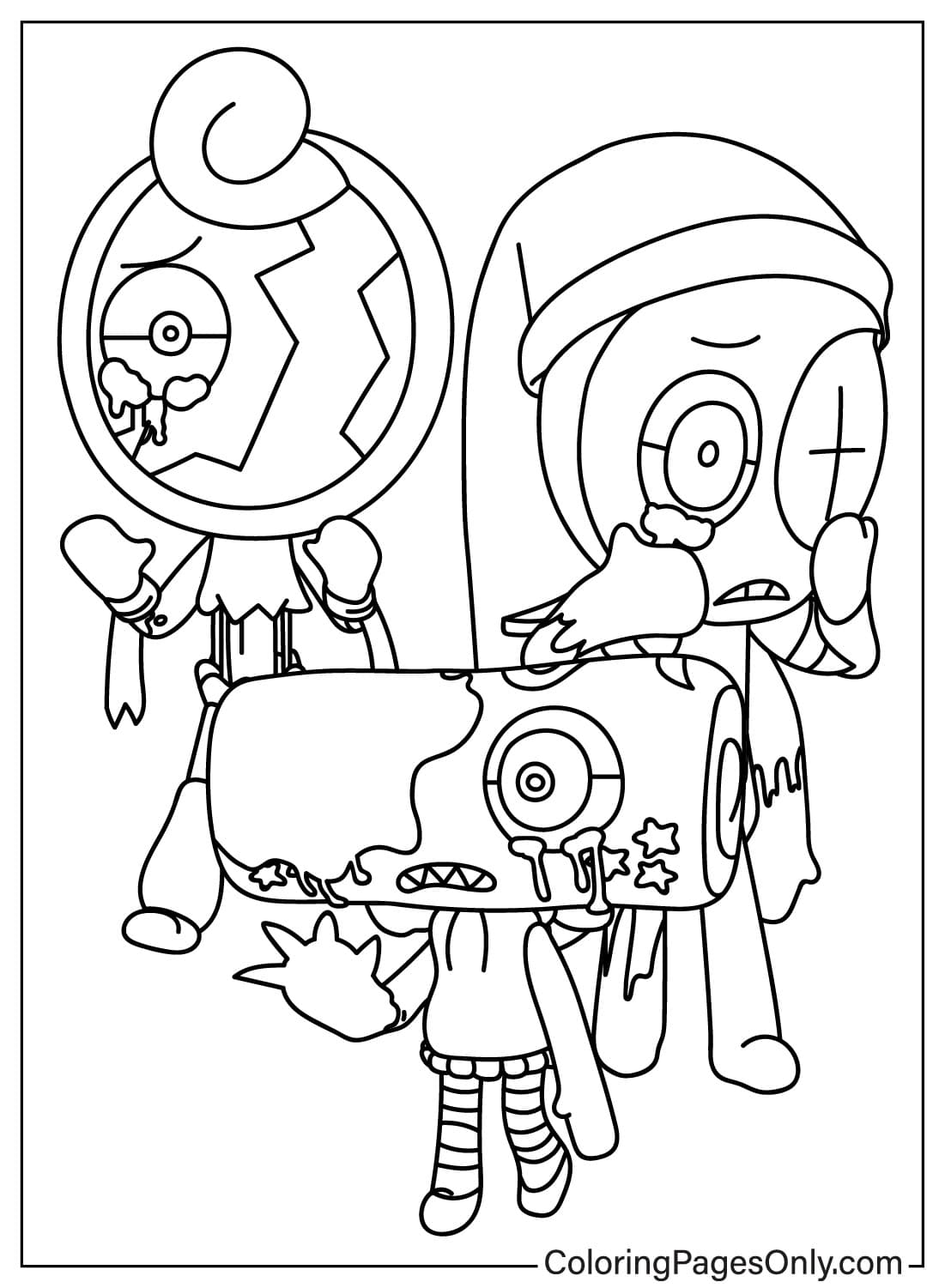 40 Dandy s World Coloring Pages Free Printable PDF Online Coloring 40 Dandy s World Coloring Pages Free Printable PDF Online Coloring