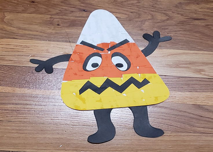 Creating Candy Corn Character Puppets