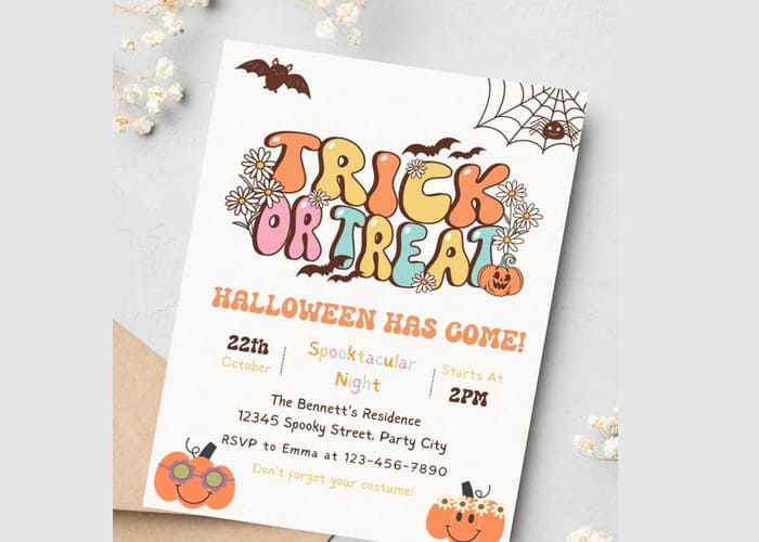 Creating Halloween Invitations