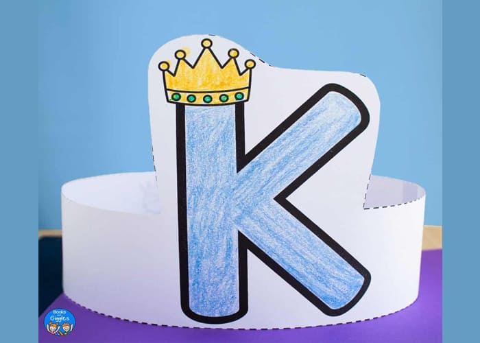 Creating a Letter K Crown 