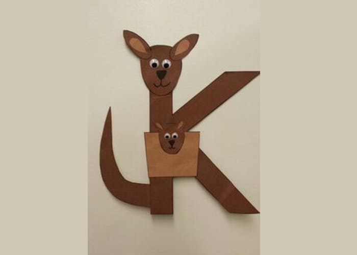 Creating a Paper Kangaroo Model