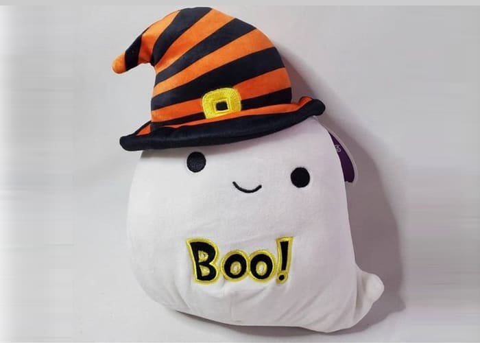 Coloring with Squishmallow Ghost Halloween