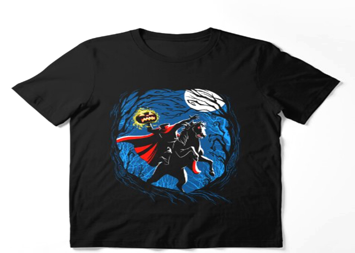 Creating A Headless Horseman T-Shirt