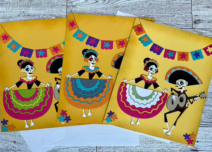 Creating Day Of The Dead Cards