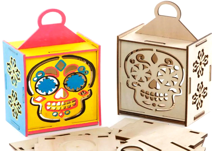 Creating Day Of the Dead Lanterns