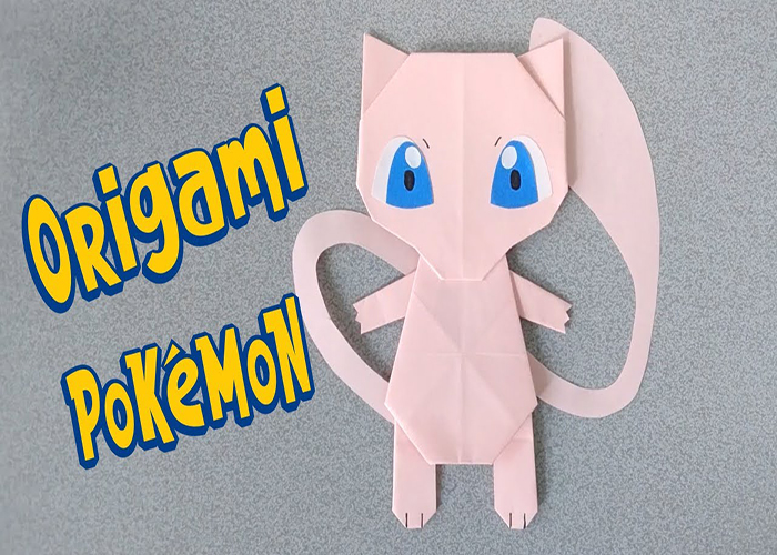 Creating Mew Pokemon Origami