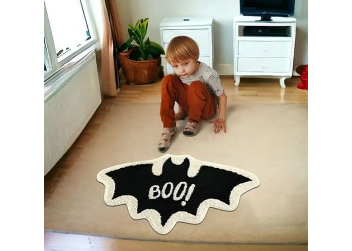 Creating a Halloween Bat Doormat