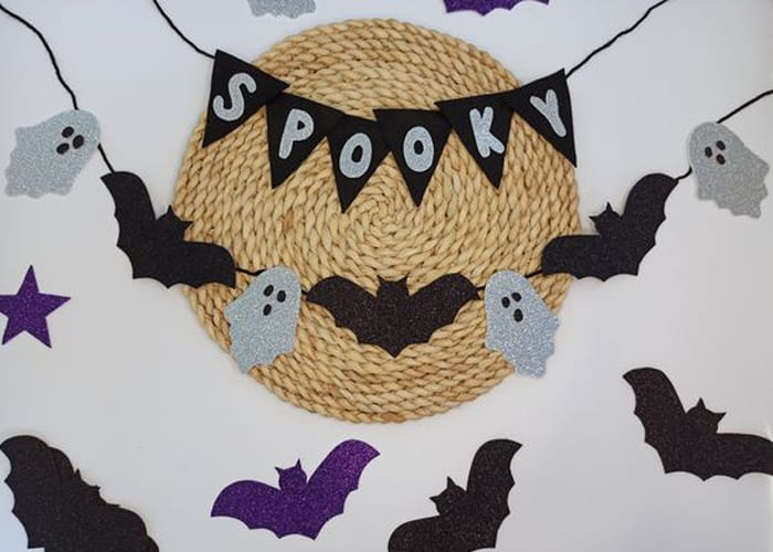 Creating a Halloween Decoration Banner