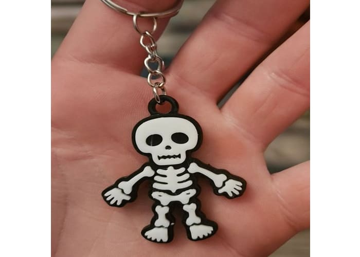 Creating a Unique skeleton Keychain