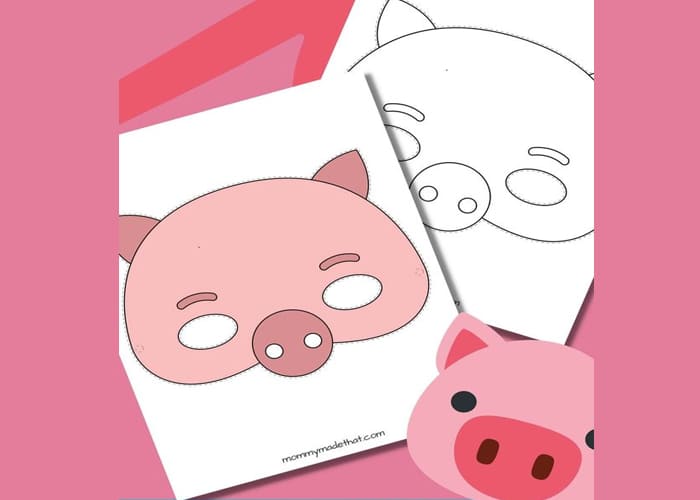 Creating a mysterious Piggy Mask