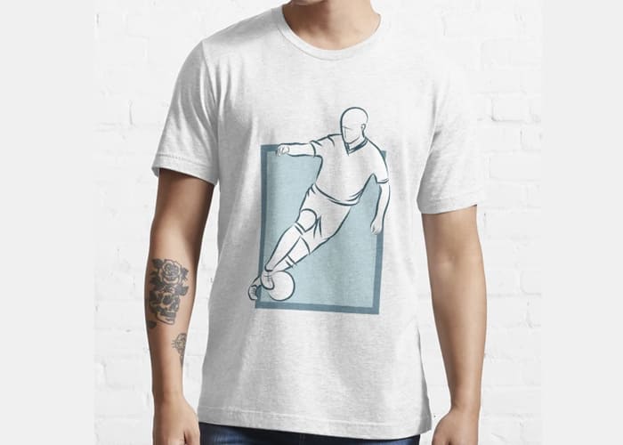 Designing custom Soccer t-shirts