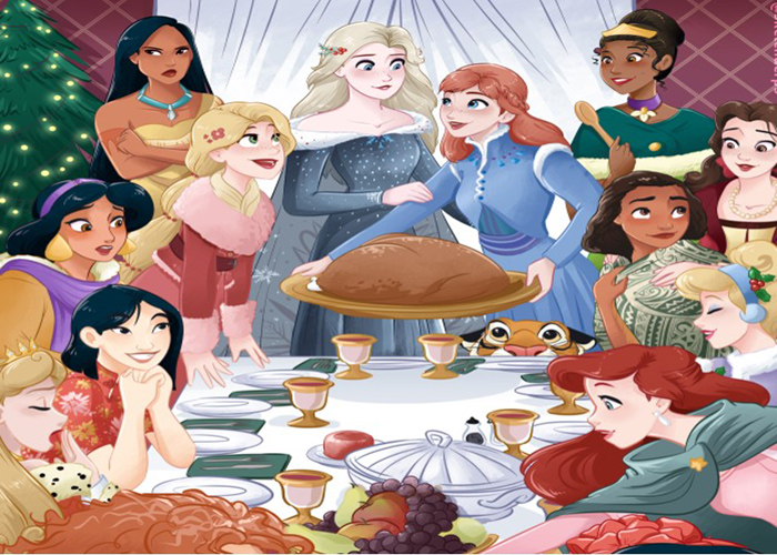 Disney Princesses Thanksgiving Dinner 