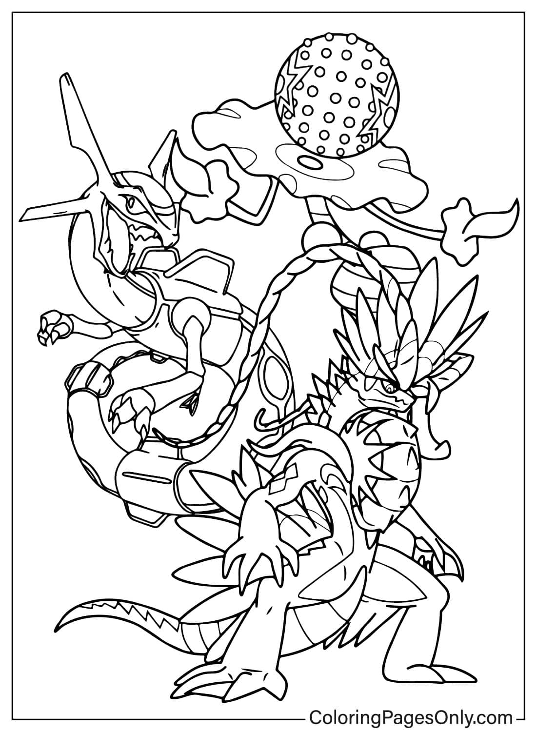 10 Koraidon Pokemon Coloring Page: Unleash Your Creativity with the Legendary Scarlet Paradox