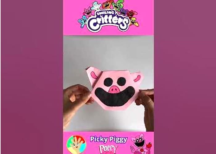 Making PickyPiggy Mask