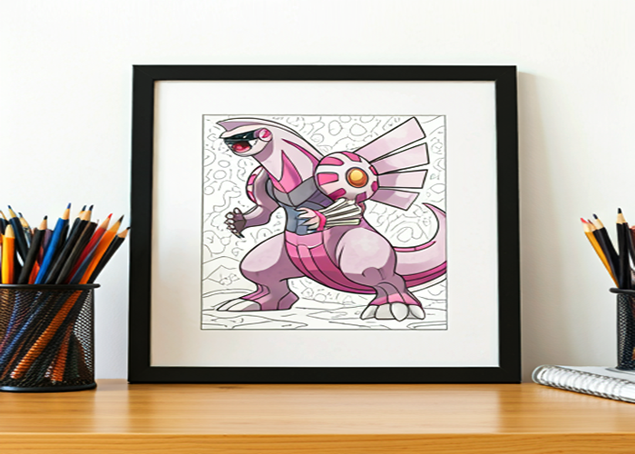 Pokémon Palkia Painting