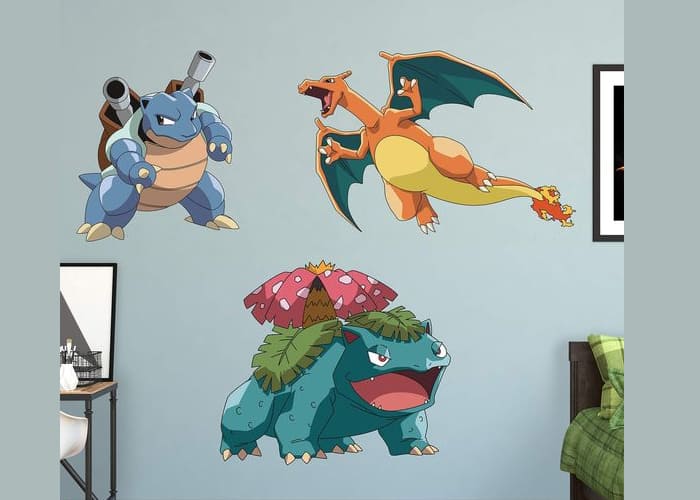 Pokemon wall art