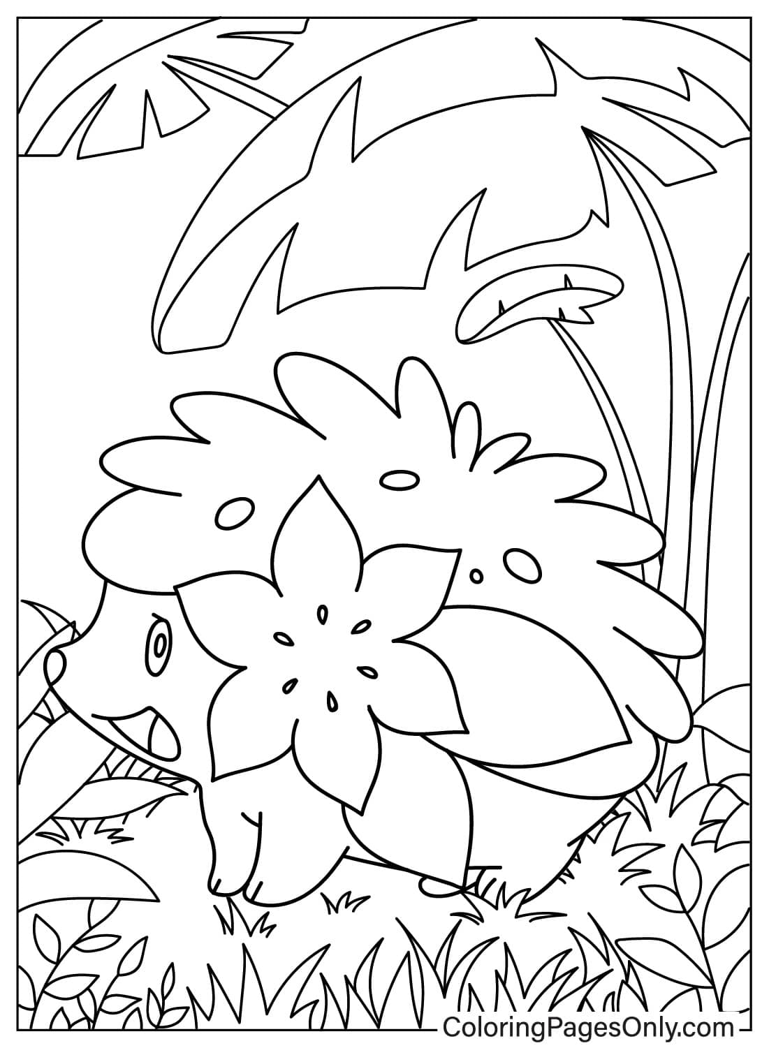 Personnages légendaires de Pokémon – Coloriages à imprimer gratuitement