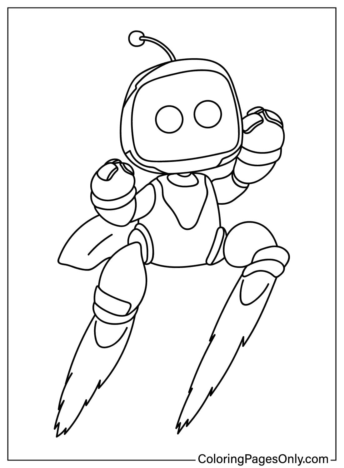 M s De 20 P ginas Para Colorear De Astro Bot PDF Imprimible Gratis Y 