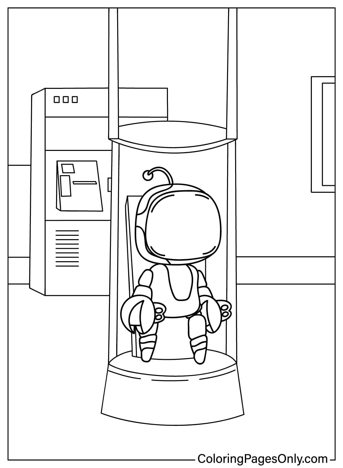 20 Fun Astro Bot Coloring Pages for Kids and Adults