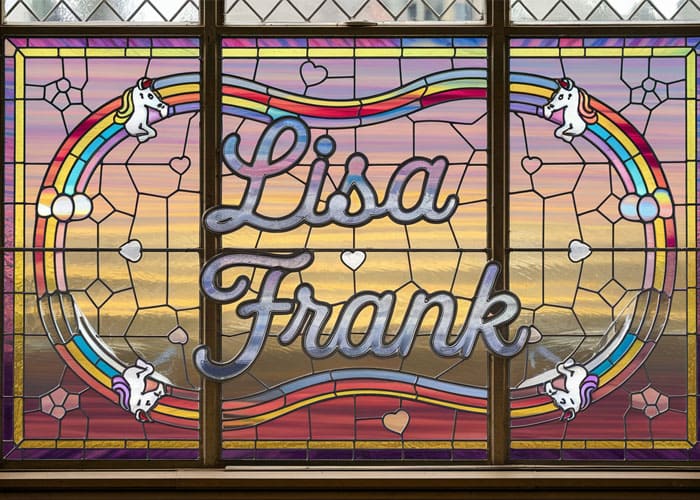 Create Lisa Frank Stained Glass Art