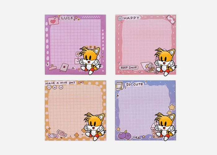 Create Tails Sticky Notes