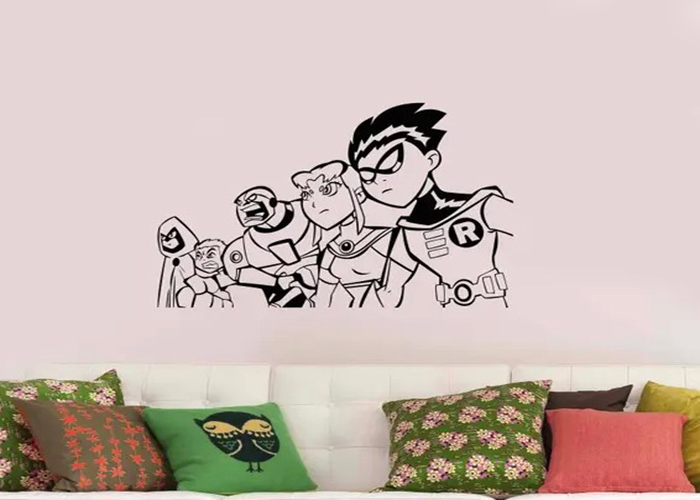 Creating A Teen Titans Go Poster for Their Room