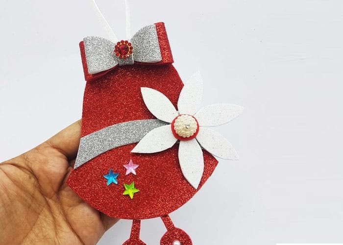 Creating Christmas Bells Coasters