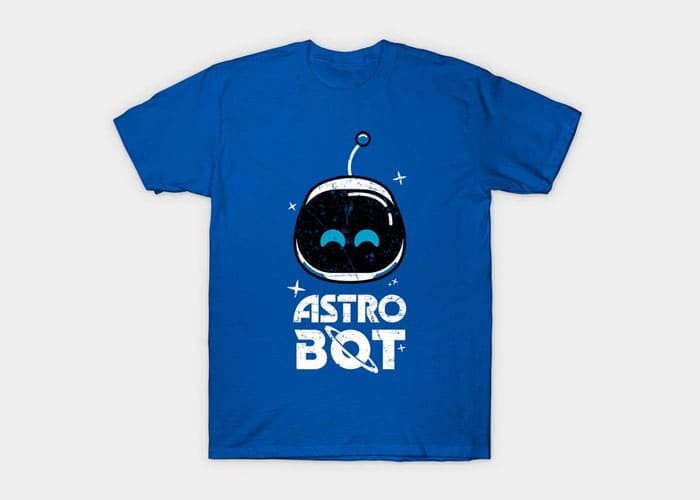 Creating Custom T-Shirts with Astro Bot