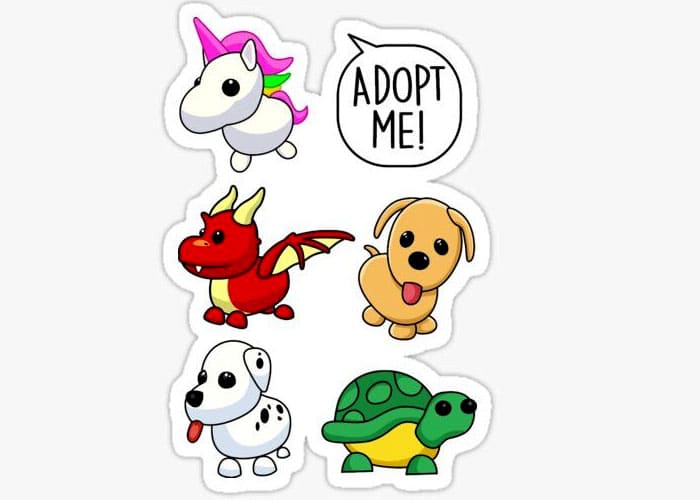 Creating Cute Adopt me Stickers