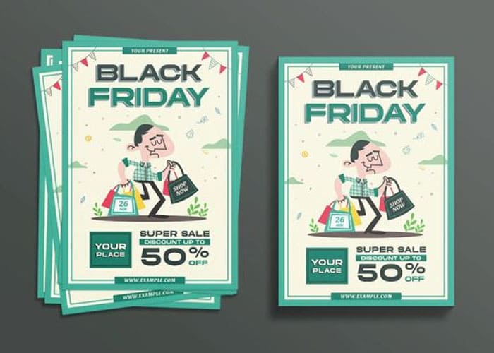 Creating Gift Cards for Friends with Black Friday Images