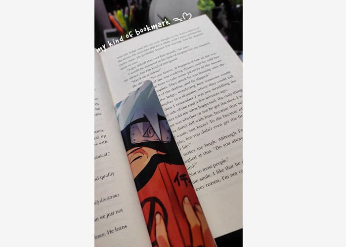 Creating Naruto bookmarks