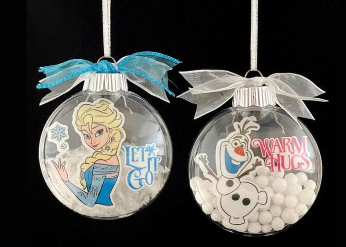 Creating a DIY Disney Christmas Snow Globe