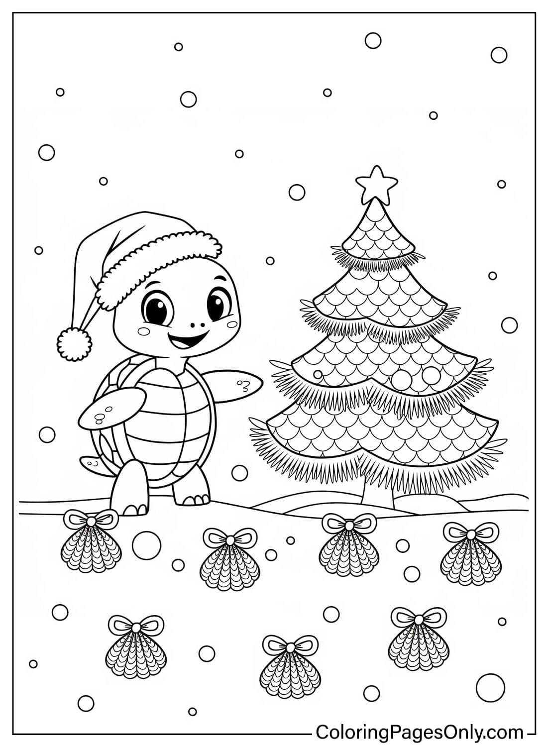 cute-christmas-turtle-free-printable-coloring-pages