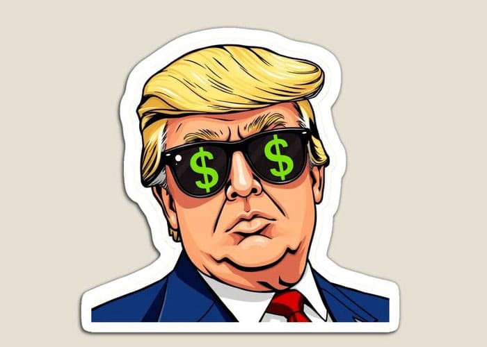 DIY Donald Trump Stickers