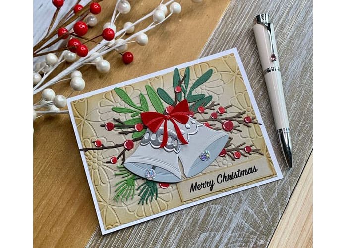 Decorating Christmas Bells Cards