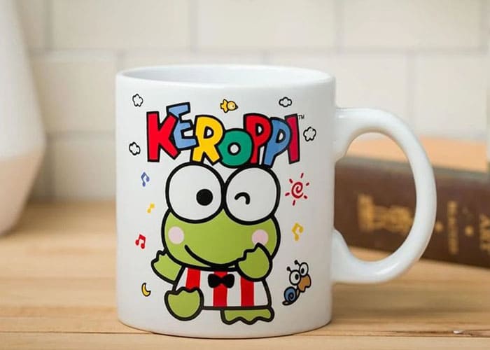 Decorating Keroppi Cups