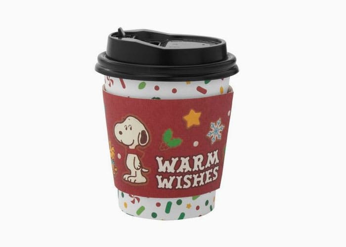 Decorating Paper Cup with Charlie Brown