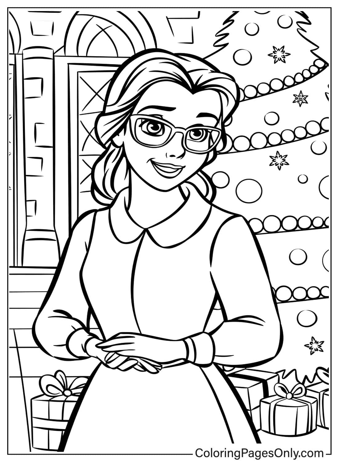 Easy Belle for Kids - Free Printable Coloring Pages