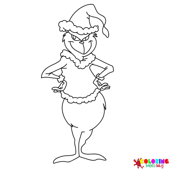 Grinch Coloring Pages