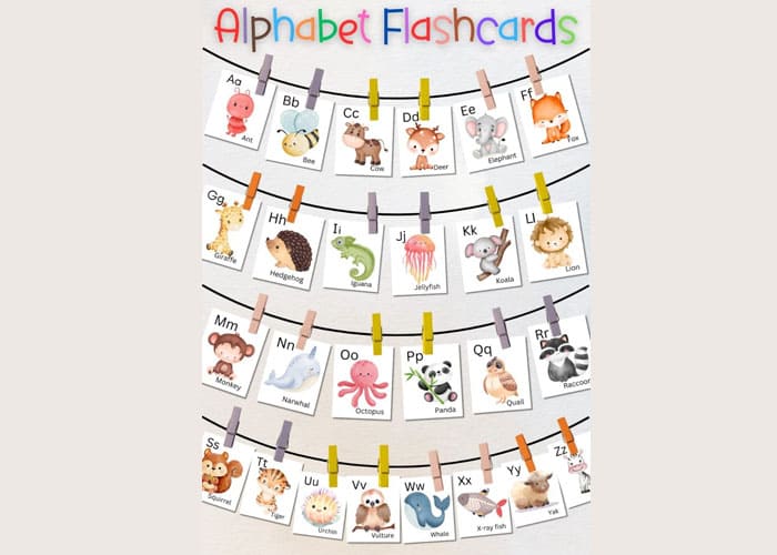 Letter Alphabet Lore flashcards