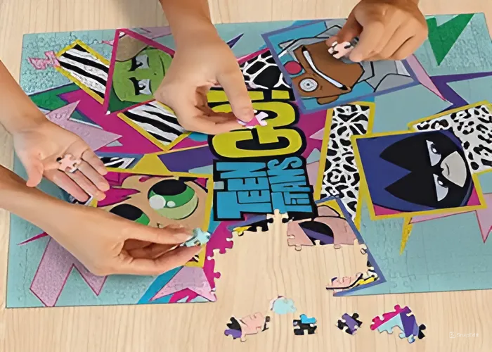 Making A Teen Titans Go Puzzle