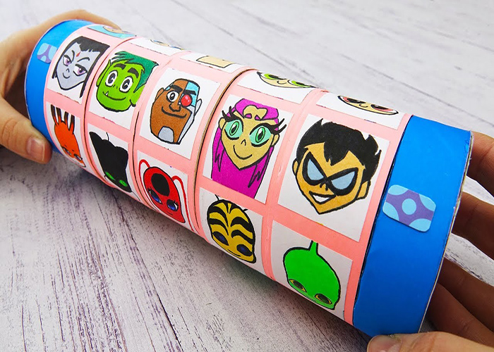 Making A Teen Titans Go-Themed Secret Gift Box