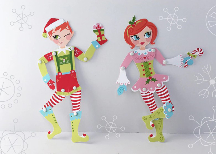 Making An Elf Paper Doll