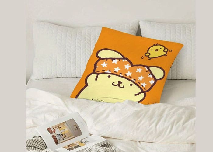 Making Mini Pillows with Pompompurin