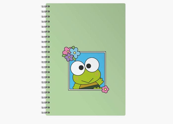 Making a Calendar or Notebook with Keroppi Images 