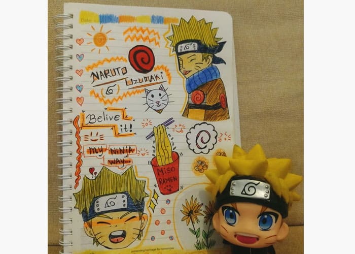 Making a Ninja Naruto Notebook